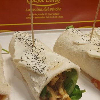 Wrap de pollo con ensalada